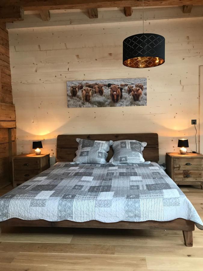 Bed and Breakfast Au Pré des Chevaux Chateau-d'Oex Esterno foto